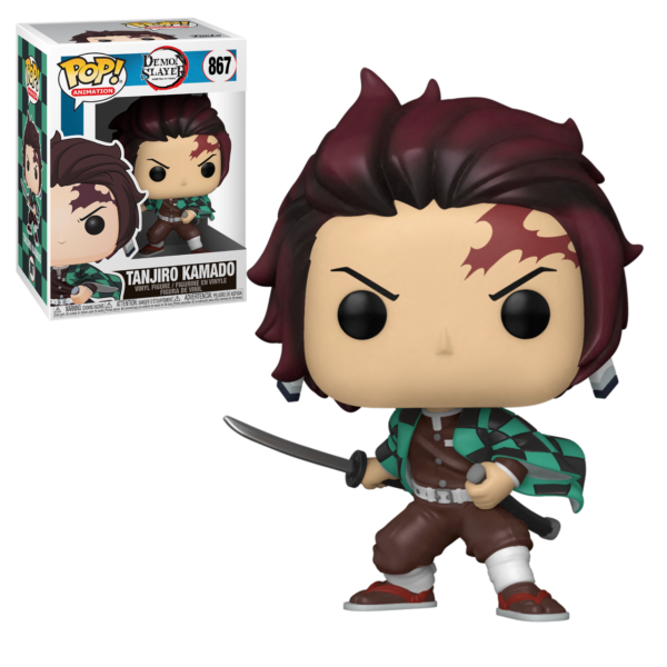 889698490108__39727 Funko Pop! Animation: Demon Slayer Kimetsu No Yaiba - Tanjiro Kamado #867