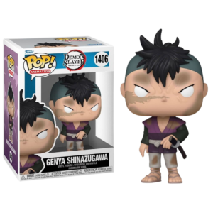 Funko Pop! Animation: Demon Slayer Kimetsu no Yaiba - Genya Shinazugawa #1406 Vinyl Figure