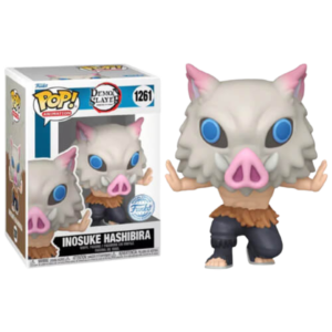 Funko Pop! Animation: Demon Slayer Kimetsu no Yaiba S1 - Inosuke Hashibira (Special Edition) #1261 Vinyl Figure
