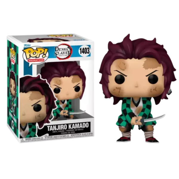 Funko Pop! Animation: Demon Slayer Kimetsu No Yaiba - Tanjiro Kamado (Training) #1403 Vinyl Figure