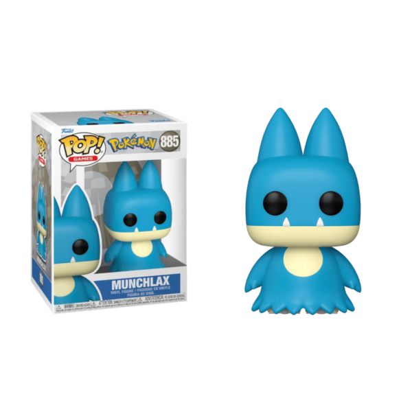 Funko Pop! Games: Pokemon - Munchlax Goinfrex Mampfaxo #885 Vinyl Figure