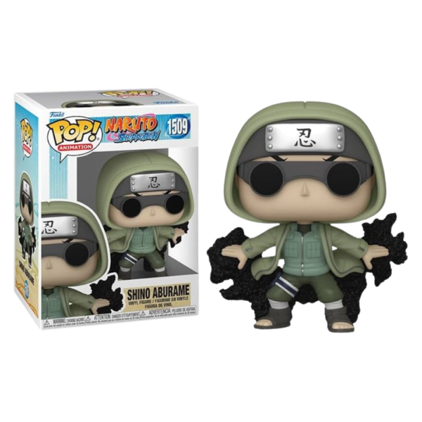 Funko Pop! Animation: Naruto Shippuden - Shino Aburame # 1509 Vinyl Figure