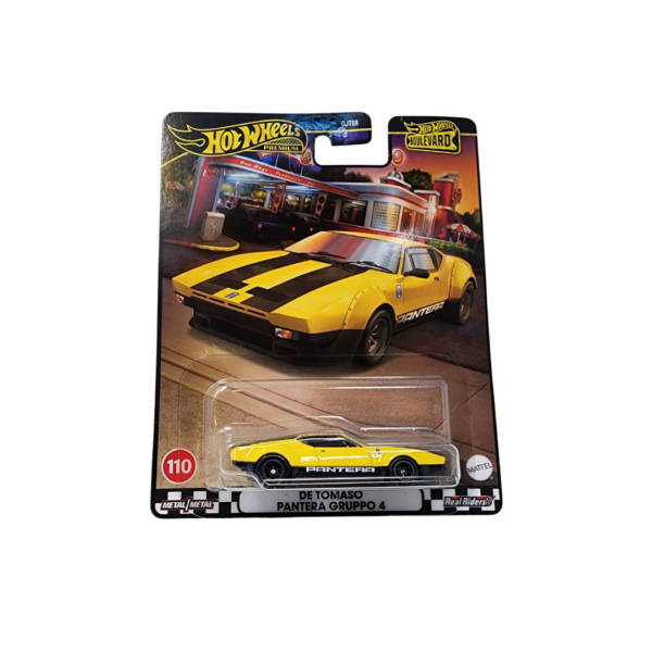 Mattel Hot Wheels Premium: Boulevard - De Tomaso Pantera Gruppo 4 Vehicle