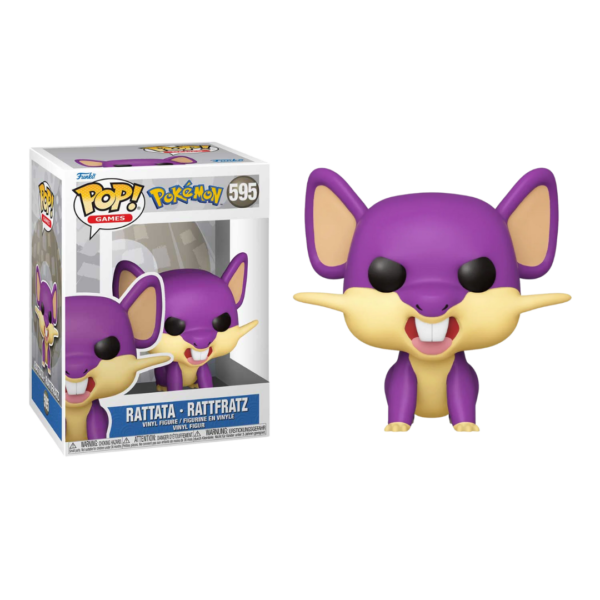 Funko Pop! Games: Pokemon - Rattata #595 Vinyl Figure