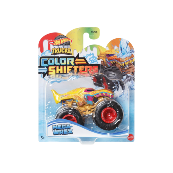 Mattel Hot Wheels: Monster Trucks Color Shifters - Haul Y'all Vehicle