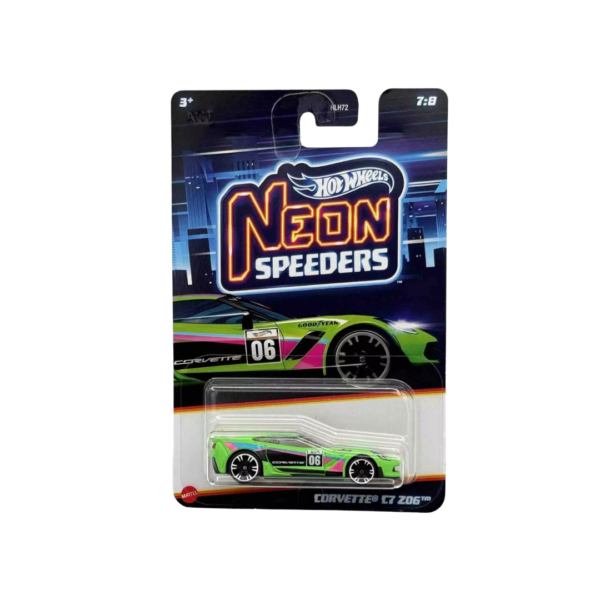 Mattel Hot Wheels: Neon Speeders - Corvette C7 Z06