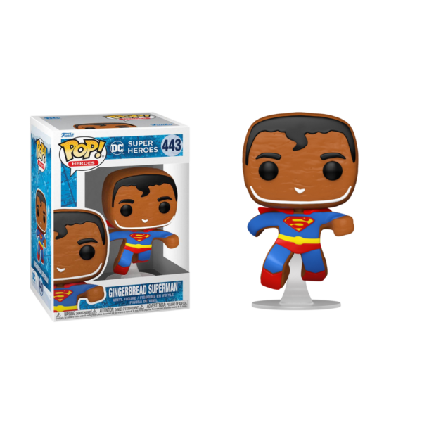 Funko Pop! Heroes: DC Super Heroes Holiday - Gingerbread Superman #443 Vinyl Figure