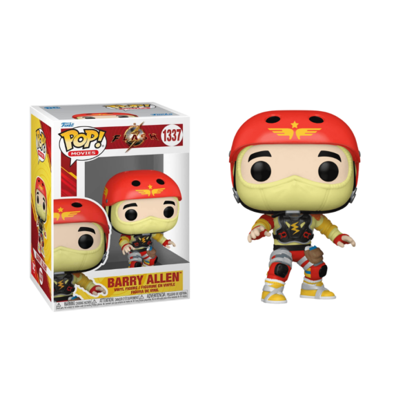 Funko Pop! Movies DC: The Flash - Barry Allen (Homemade Suit) #1337 Vinyl Figure