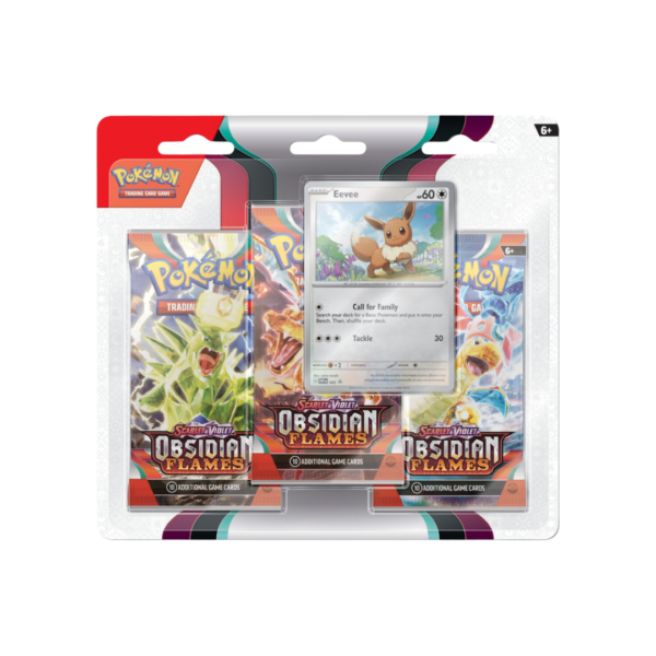 SV3 Obsidian Flames 3-Booster Blister