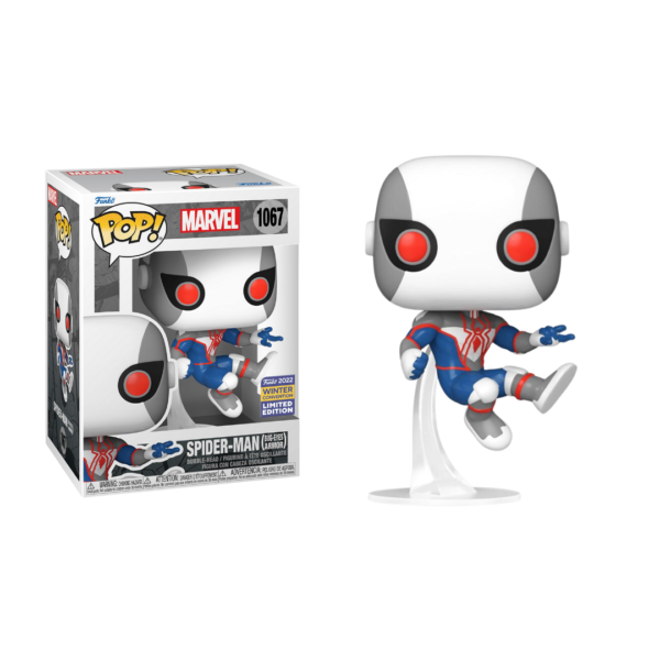 Funko Pop! Marvel Comics - Spider-Man (Bug-Eyes Armor) (Convention Limited Edition) #1067 Bobble-Head Vinyl Figure