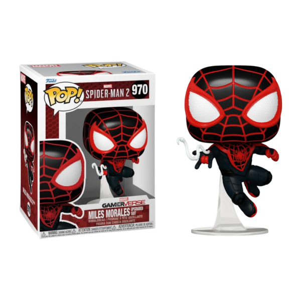 Funko Pop! Marvel Gamerverse: Spider-Man 2 - Miles Morales (Upgraded Suit) #970
