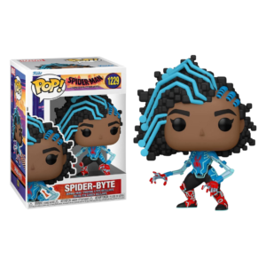 162 Funko Pop! Marvel Spider-Man Across The Spider-Verse - Spider-Byte #1229 Bobble-Head Vinyl Figure