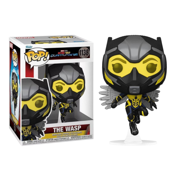 Funko Pop! Marvel: Ant-Man and the Wasp: Quantumania - Wasp* #1138 Bobble-Head Vinyl Figure