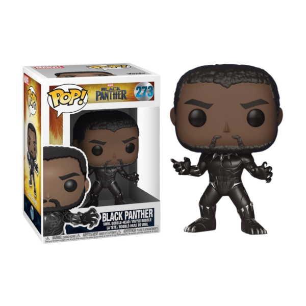 Funko Pop! Marvel: Black Panther - Black Panther* #273 Bobble-Head Vinyl Figure