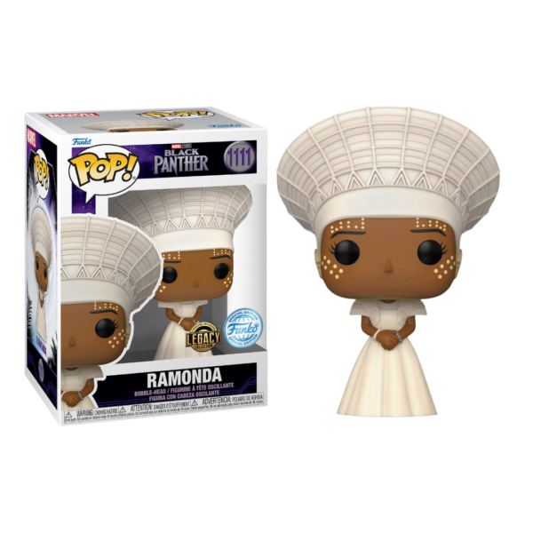 Funko Pop! Marvel: Black Panther Legacy Collection S1 - Ramonda (Special Edition) #1111 Bobble-Head Vinyl Figure