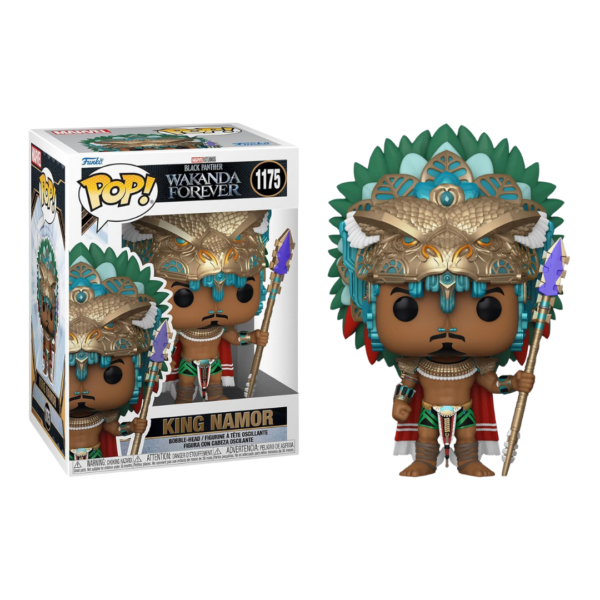 Funko Pop! Marvel: Black Panther Wakanda Forever - King Namor #1175 Bobble-Head Vinyl Figure