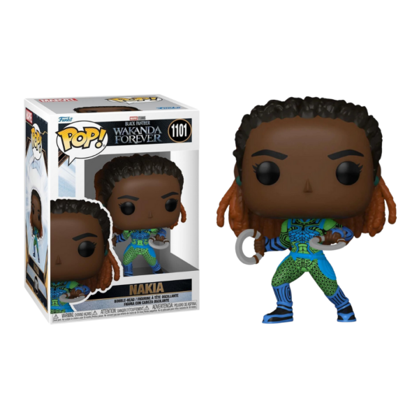Funko Pop! Marvel: Black Panther Wakanda Forever - Nakia #1101 Bobble-Head Vinyl Figure