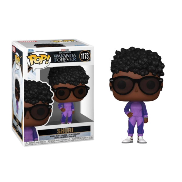 Funko Pop! Marvel: Black Panther Wakanda Forever - Shuri #1173 Bobble-Head Vinyl Figure