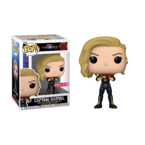 Funko Pop! The Marvels - Captain Marvel (Special Edition) #1257 Bobble-Head Vinyl Figure