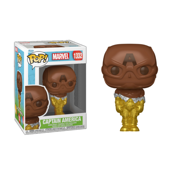 Captain America (Easter Chocolate) #1332 Bobble-Head
