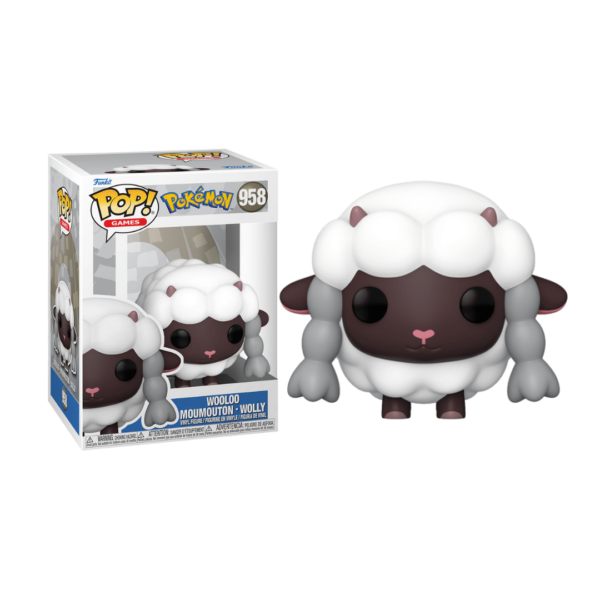 Funko Pop! Games: Pokemon - Wooloo #958 Vinyl Figure
