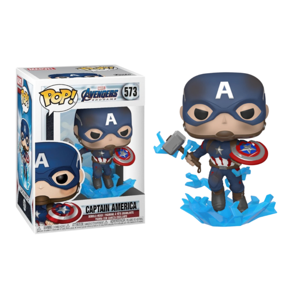 Funko Pop! Marvel: Avengers Endgame - Captain America With Broken Shield #573