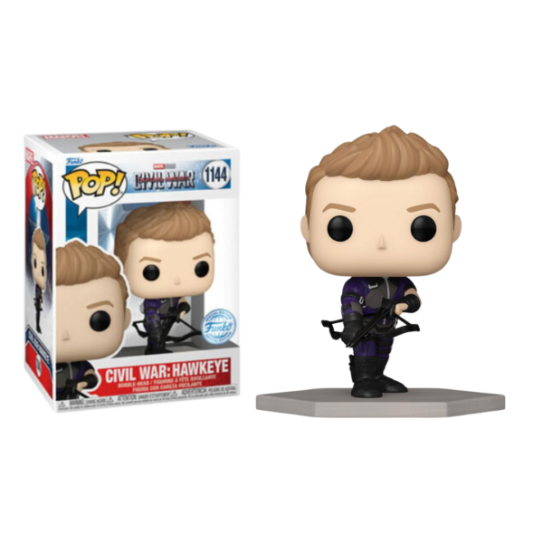 Funko Pop! Marvel: Captain America Civil War: Hawkeye (Special Edition) #1144 Bobble-Head Vinyl Figure