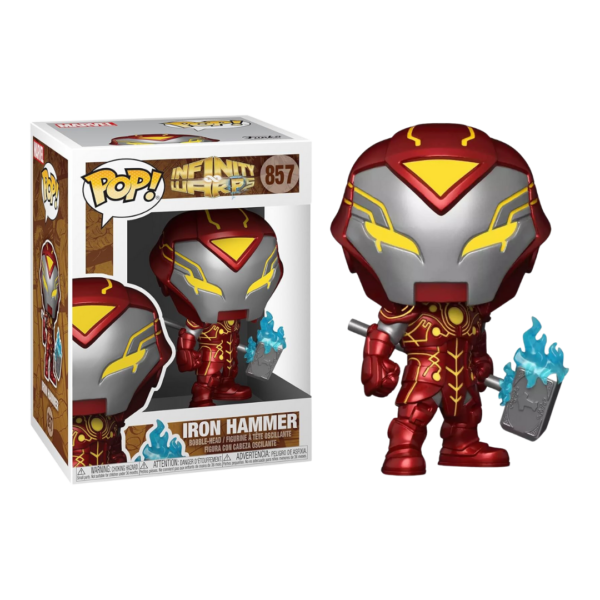 Funko Pop! Marvel: Infinity Warps - Iron Hammer #857 Bobble-Head Vinyl Figure
