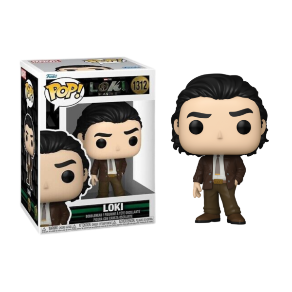 Funko Pop! Marvel: Loki Season 2 - Loki #1312 Bobble-Head Vinyl Figure