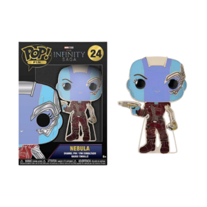 Funko Pop! Pin: Marvel The Infinity Saga - Nebula #24 Large Enamel Pin