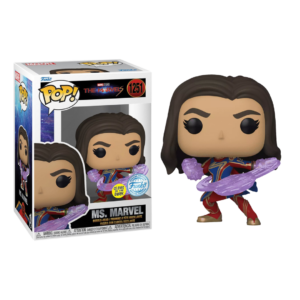 Funko Pop! The Marvels - Ms. Marvel (Glows in the Dark) (Special Edition) #1251 Bobble-Head Vinyl Figure
