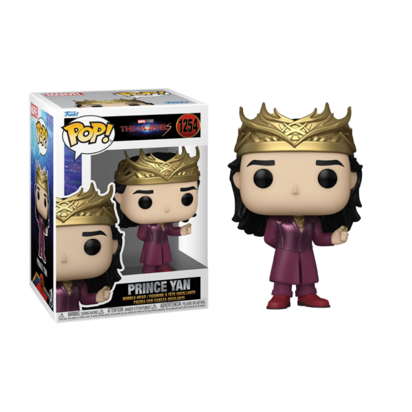 Funko Pop! The Marvels - Prince Yan #1254 Bobble-Head Vinyl Figure