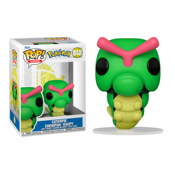 Funko Pop! Games: Pokemon - Caterpie #848 Vinyl Figure
