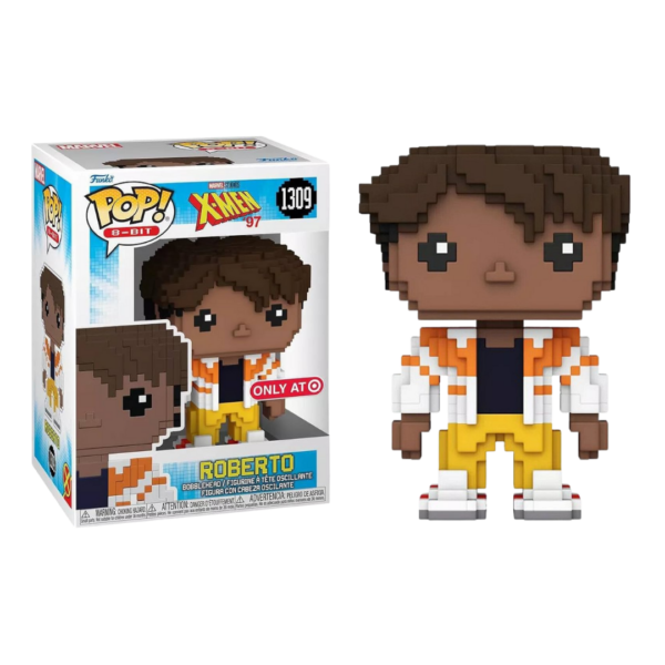 Funko Pop! 8-Bit: X-Men '97 - Roberto (Special Edition) #1309 Bobble-Head Vinyl
