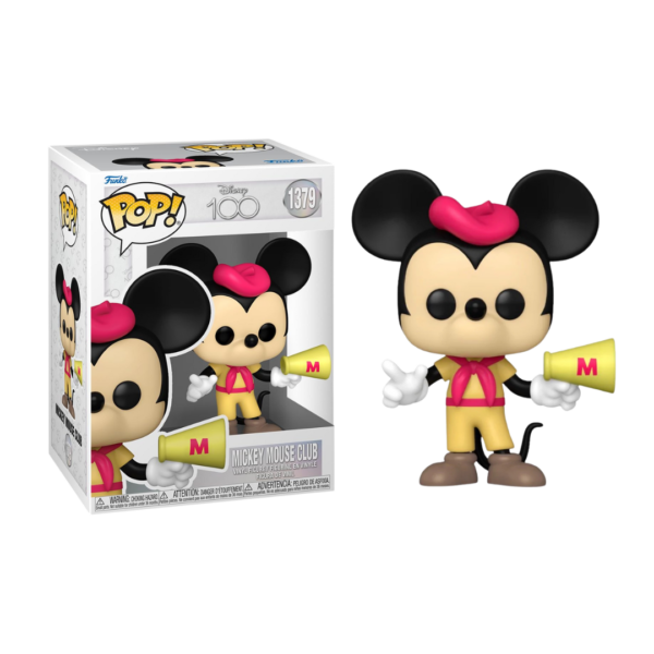 Funko Pop! Disney 100th: Mickey Mouse Club - Mickey #1379 Vinyl Figure