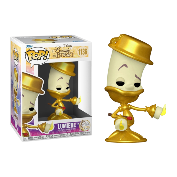 Funko Pop! Disney: Beauty and the Beast - Lumiere #1136 Vinyl Figure