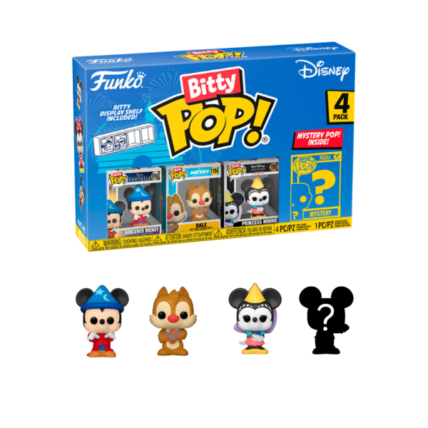 Funko Bitty Pop! 4-Pack: Disney - Sorcerer Mickey Vinyl Figures