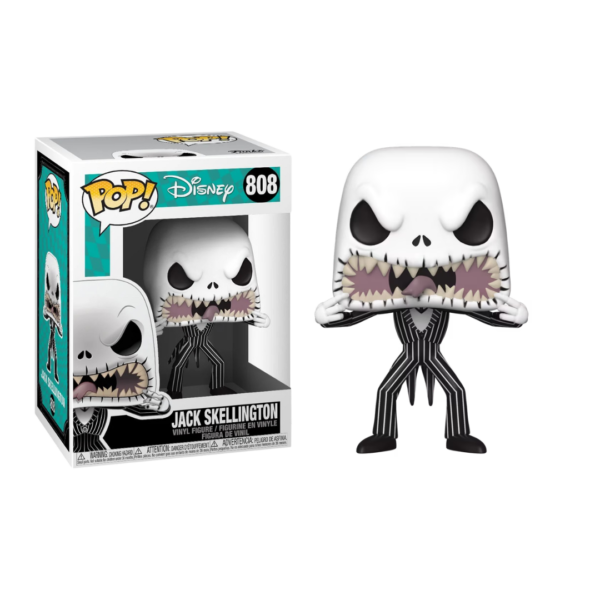 Funko Pop! Disney: Nightmare Before Christmas - Jack Skellington (Scary Face) #808 Vinyl Figure
