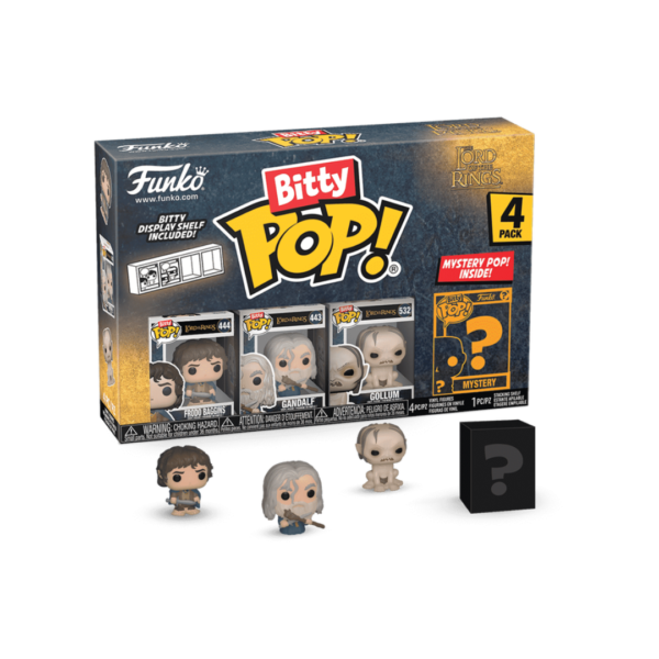 Funko Bitty Pop! 4-Pack: The Lord of the Rings - Frodo Baggins Vinyl Figures