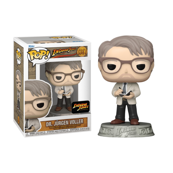 Funko Pop! Movies Disney: Indiana Jones - Dr. Jurgen Voller #1387 Vinyl Figure
