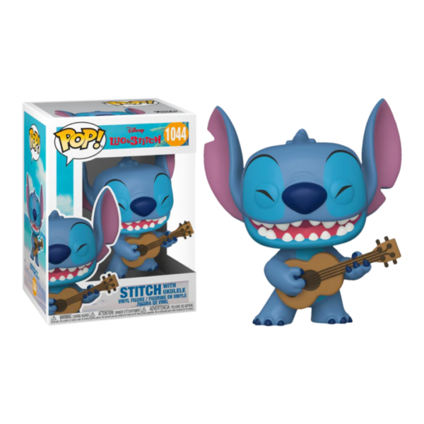 Funko Pop! Disney: Lilo and Stitch - Stitch (With Ukelele) #1044