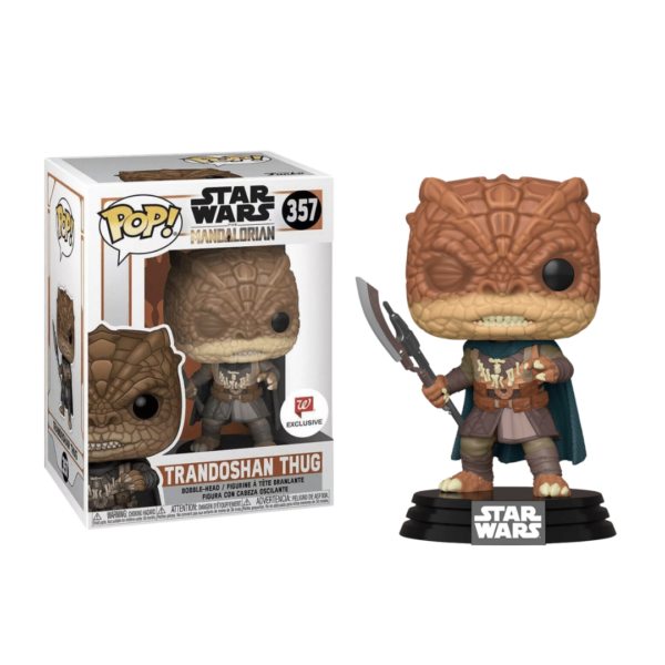 Funko Pop! Disney Star Wars The Mandalorian - Trandoshan Thug (Special Edition) #357 Bobble-Head Vinyl Figure