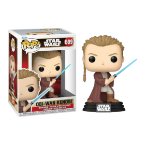 Funko Pop! Disney Star Wars: EP1 The Phantom Menace Anniversary - Obi-Wan Kenobi (Young) #699 Bobble-Head Vinyl Figure