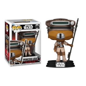 Funko Pop! Disney Star Wars: Return of the Jedi 40th - Princess Leia (Boushh) #606 Bobble-Head Vinyl Figure