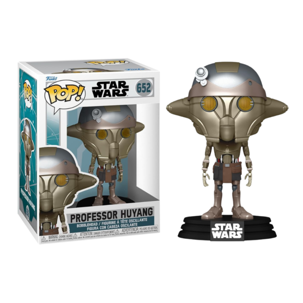 Funko Pop! Disney: Star Wars Ahsoka - Professor Huyang #652 Bobble-Head Vinyl Figure