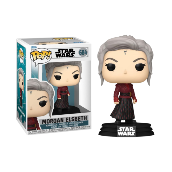 Funko Pop! Disney: Star Wars Ahsoka S2 - Morgan Elsbeth #684 Bobble-Head Vinyl Figure