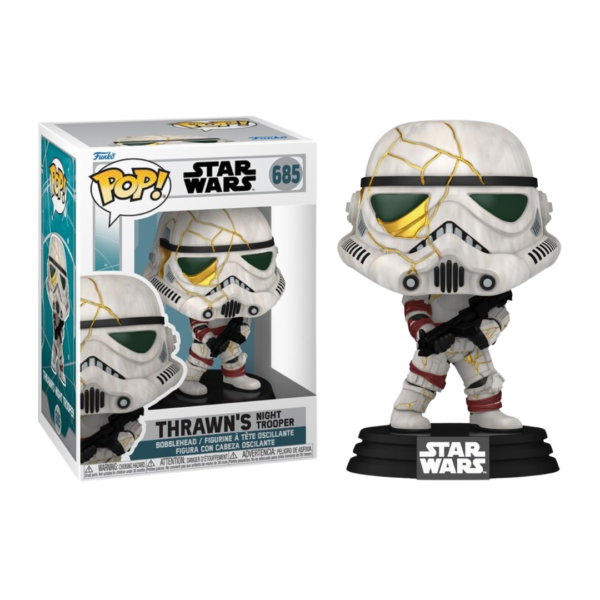 Funko Pop! Disney: Star Wars Ahsoka S2 - Thrawn's Night Trooper #685 Bobble-Haead Vinyl Figure