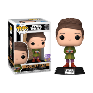 Funko Pop! Disney: Star Wars Obi-Wan Kenoby - Young Leia with Lola (Convention Limited Edition) #659 Bobble-Head Vinyl Figure