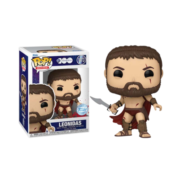 Funko Pop! Movies: 300 the Movie - Leonidas (Bloody) (Special Edition) #1473 Vinyl Figure