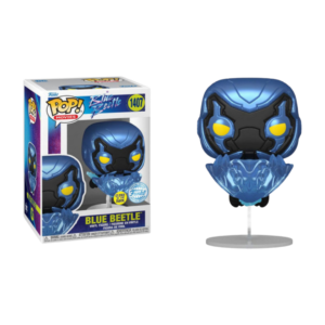 Funko Pop! Movies: Blue Beetle - Blue Beetle (Glows in the Dark) (Special Edition) #1407 Vinyl Figure